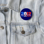 Terug naar Amerika 2012 Ronde Button 5,7 Cm (In situ)