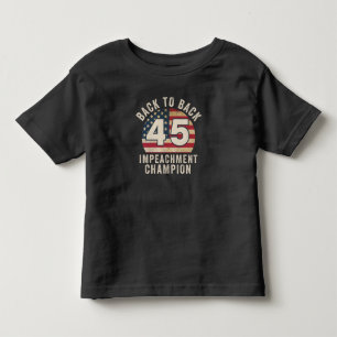 Terug naar Back Impeachment Champ American Flag Vi Kinder Shirts