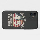 Terug naar Back Impeachment Champ American Vinta Case-Mate iPhone Case (Achterkant (horizontaal))