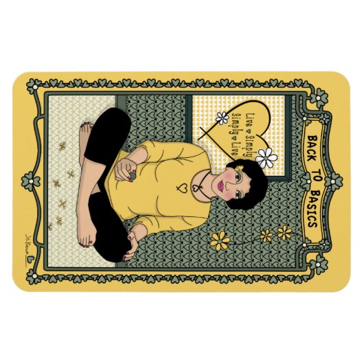 Terug naar Basics_C_4x6 koelkast Magnet Magneet (Horizontaal)