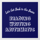 Terug naar Basisvenster Cling Raamsticker (Vel)