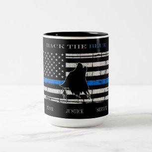Terug naar Blauw Tweekleurige Koffiemok
