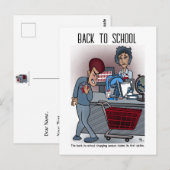 Terug naar Briefkaart op school (Voorkant / Achterkant)