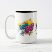 Terug naar de 80's Retro 80 Mok (Links)