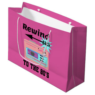 Terug naar de 80's terugspoelen groot cadeauzakje