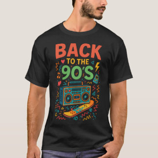 Terug naar de 90's - 90S Retro Vintage Oud T-shirt