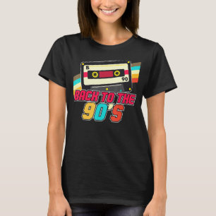 Terug naar de 90s Costume Party mixtape 90s T-shirt