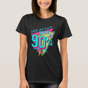 Terug naar de 90s kostuumretro Vintage T-shirt