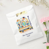 Terug naar de aangepaste schooltekst bedankzakje (Gezegeld)