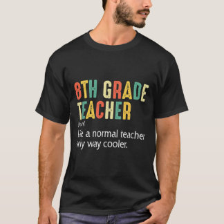Terug naar de achtste klas Definitie 8e klas T T-shirt