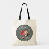 Terug naar de basiskennis tote bag (Achterkant)