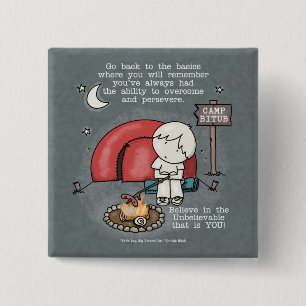 Terug naar de basiskennis vierkante button 5,1 cm