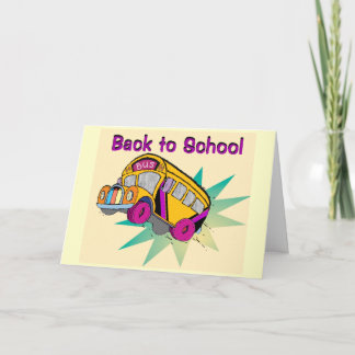 Terug naar de bus-Kaart van de School Kaart