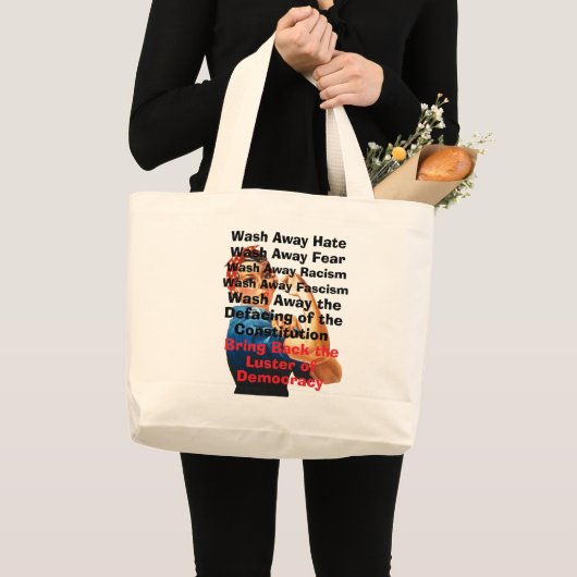 Terug naar de Canvas tas van democratie (Voorkant (product))