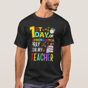 Terug naar de eerste dag van de kinderdagverblijf t-shirt