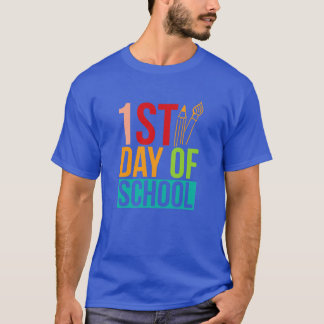 Terug naar de eerste schooldag t-shirt