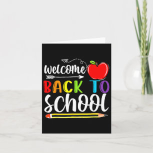 Terug naar de eerste schooldag van de leerkrachten kaart