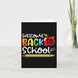Terug naar de eerste schooldag van de leerkrachten kaart