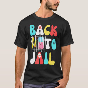 Terug naar de gevangenis Terug naar school Spulle T-shirt