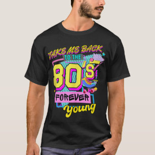 Terug naar de jaren 80 Halloween kostuums 80 T-shirt