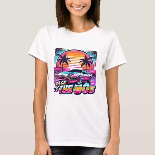 Terug naar de jaren 80 t-shirt (Voorkant)