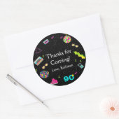 Terug naar de jaren '90, Any Age, Dank je Ronde Sticker (Envelop)