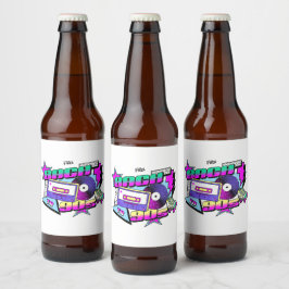 Terug naar de jaren 90 bier etiket