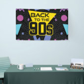 Terug naar de jaren '90 Party Banner (Beurs)