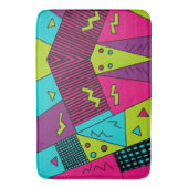 Terug naar de jaren 90 retro kussens badmat (Voorkant Verticaal)