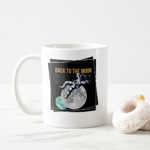 Terug naar de maan koffiemok