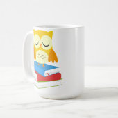 Terug naar de Mok van de Boekworm van School (Voorkant links)