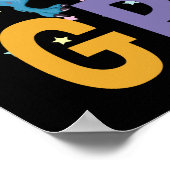 Terug naar de school ben ik klaar om de zesde klas poster (Hoek)