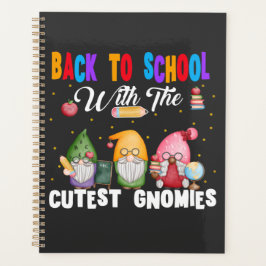 Terug naar de school met de cutest gnomen leraar  planner