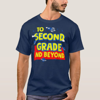 Terug naar de school naar de tweede graad en verde t-shirt