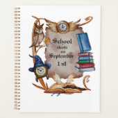 Terug naar de school van de magie planner (Voorkant)