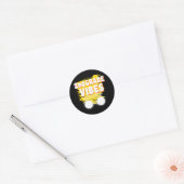 Terug naar de tweede klas Shirt eerste dag Kind Ronde Sticker (Envelop)