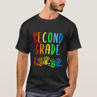 Terug naar de tweede klas van de school t-shirt