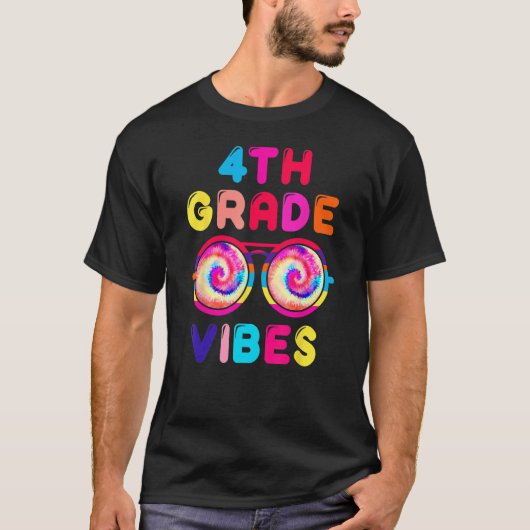 Terug naar de vierde klas van de school: oogdruppe t-shirt (Voorkant)
