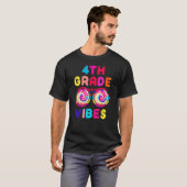 Terug naar de vierde klas van de school: oogdruppe t-shirt (Voorkant volledig)