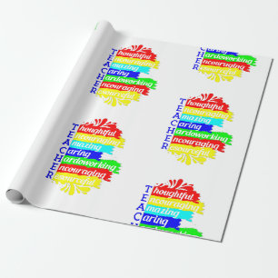 terug naar de waardering van leraren op school cadeaupapier