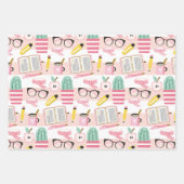 Terug naar Gepersonaliseerd schoolmonogram Inpakpapier Vel (Voorkant)