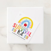 Terug naar het cadeautje voor overlevingskansen op bedankjes labels (In situ)