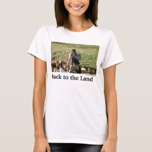 Terug naar het land t-shirt