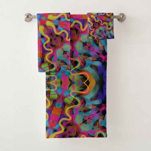 Terug naar het midden bad handdoek (Insitu)