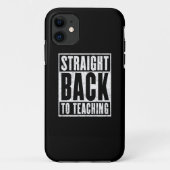 Terug naar het onderwijs (noodlijdend) Case-Mate iPhone case (Achterkant)