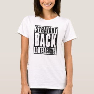 Terug naar het onderwijs (noodlijdend) t-shirt