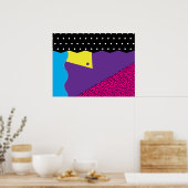 Terug naar het Poster van de jaren 80 (Keuken)