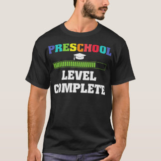 Terug naar het schoolvoorschoolse niveau t-shirt