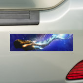 Terug naar het Zee Bumpersticker (Op auto)