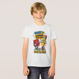 "Terug naar leren is mijn probleem Tri-Blend Shirt